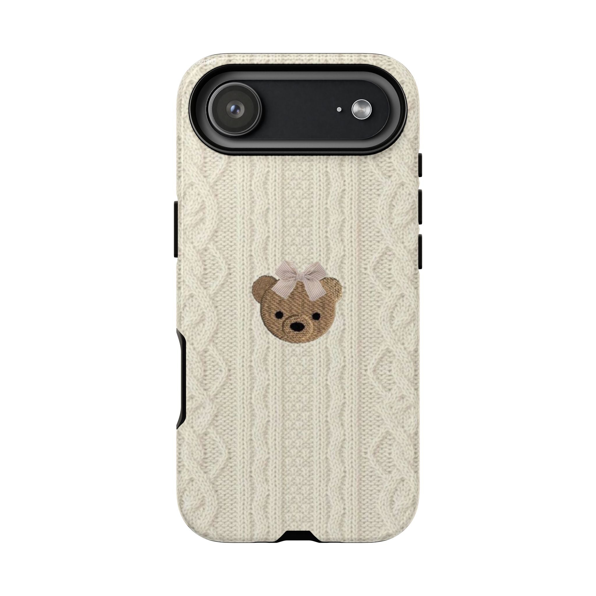 Knitted Teddy Bear Case
