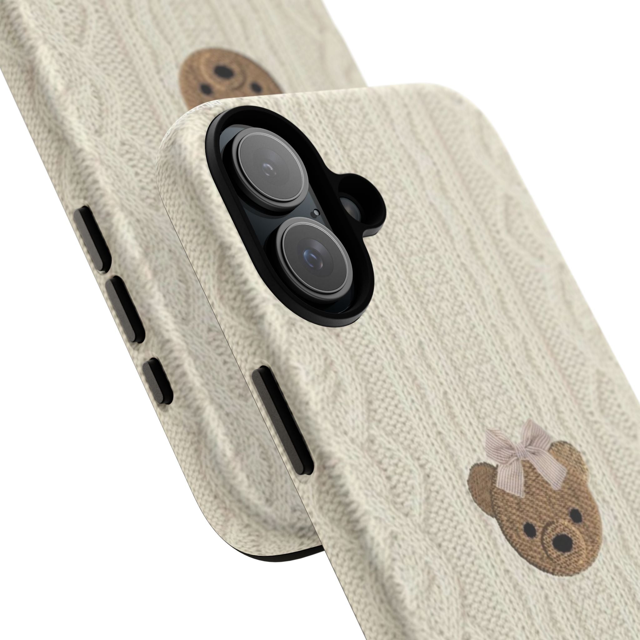 Knitted Teddy Bear Case