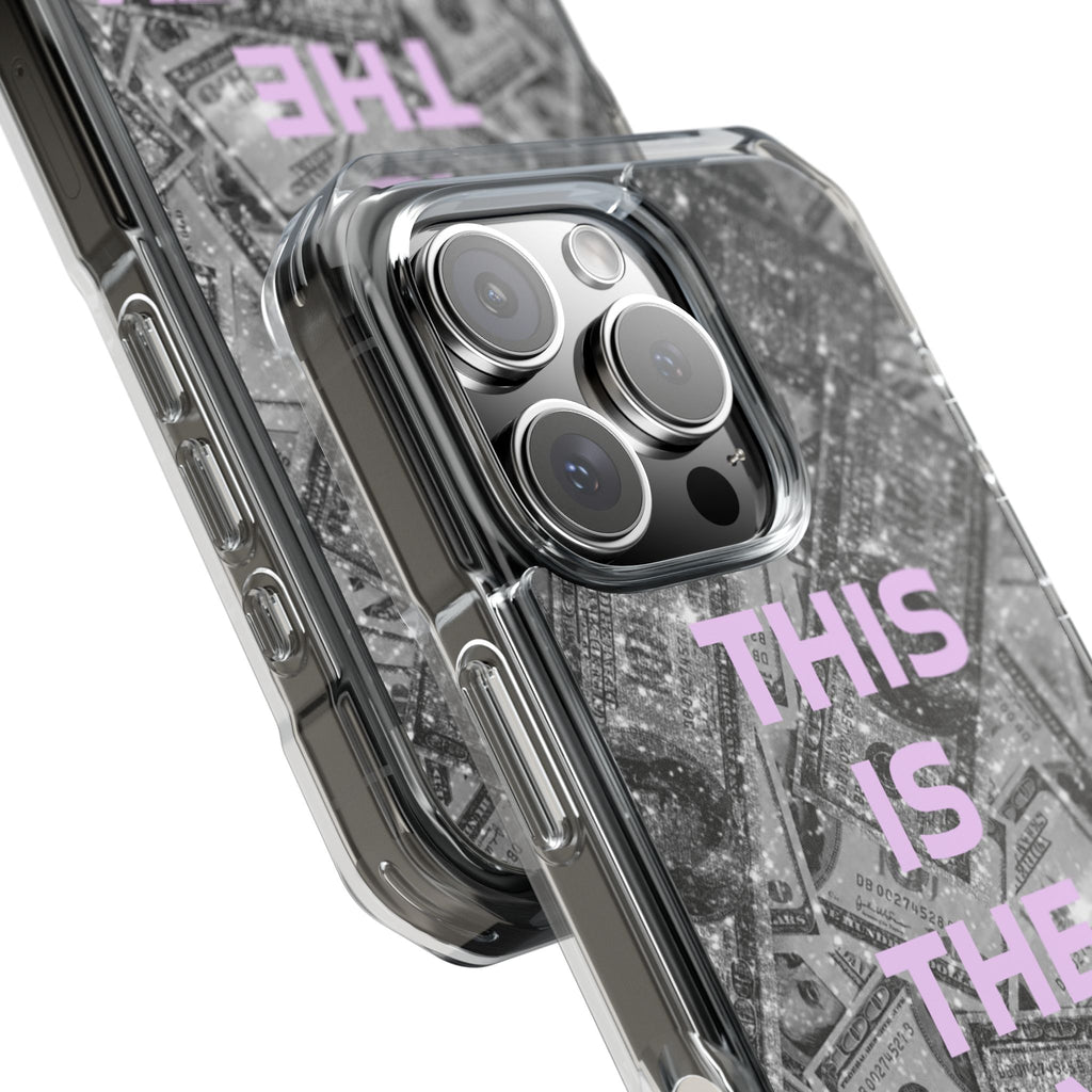 Money Phone Magnetic Clear Case