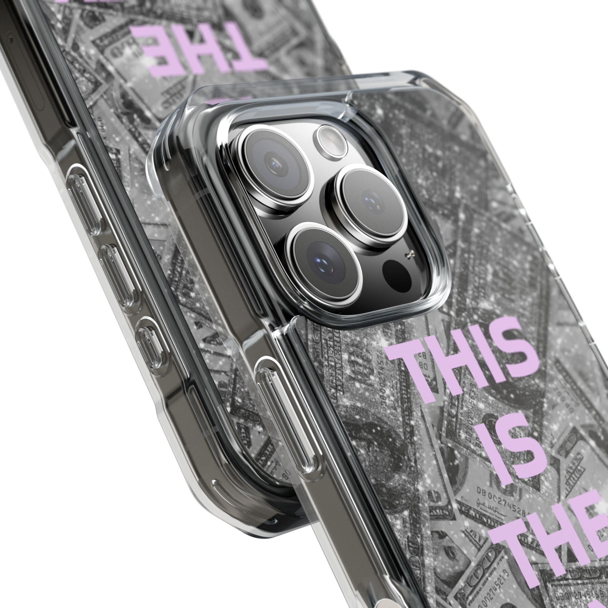 Money Phone Magnetic Clear Case