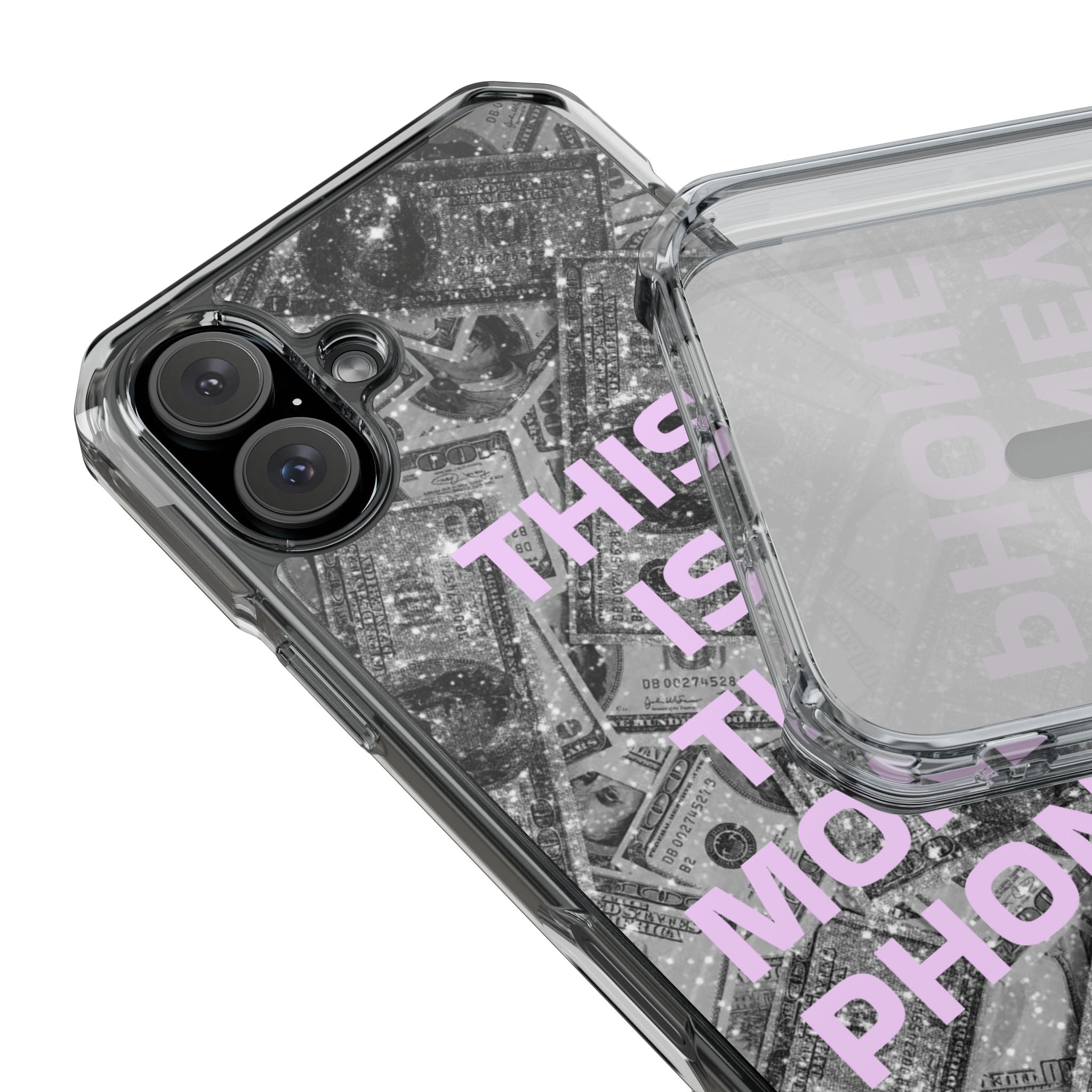 Money Phone Magnetic Clear Case