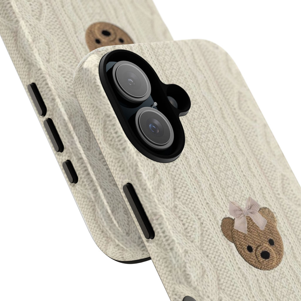 Knitted Teddy Bear Case