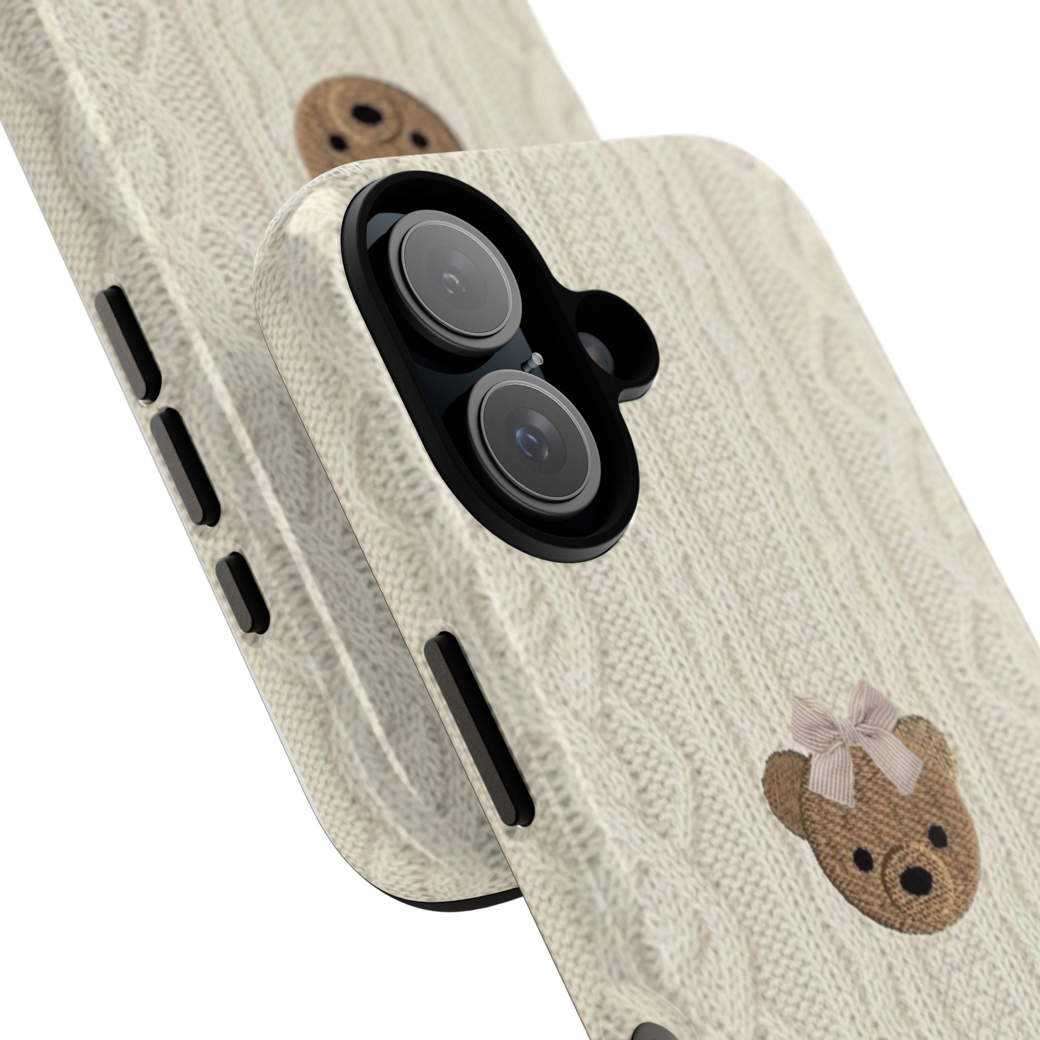 Knitted Teddy Bear Case