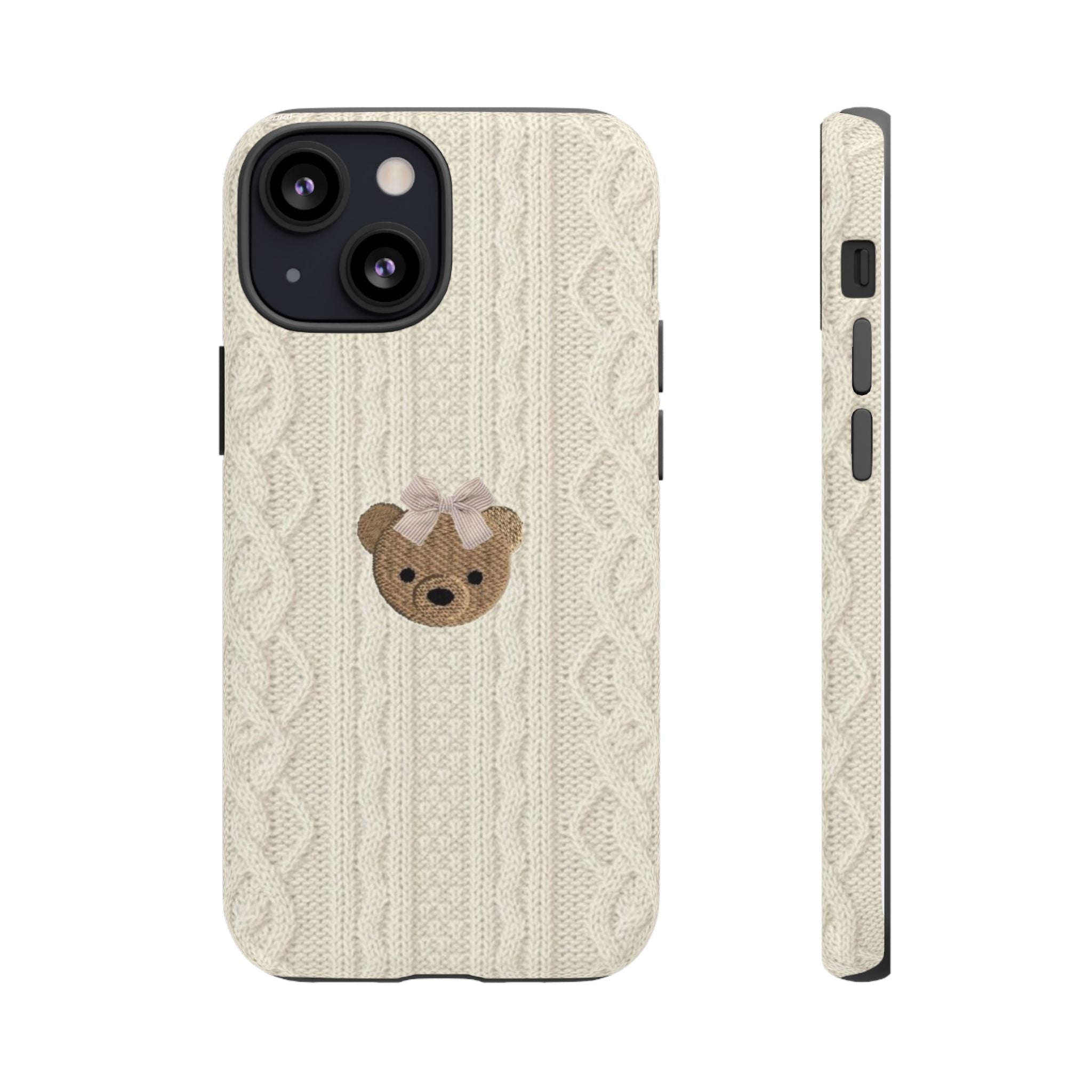 Knitted Teddy Bear Case