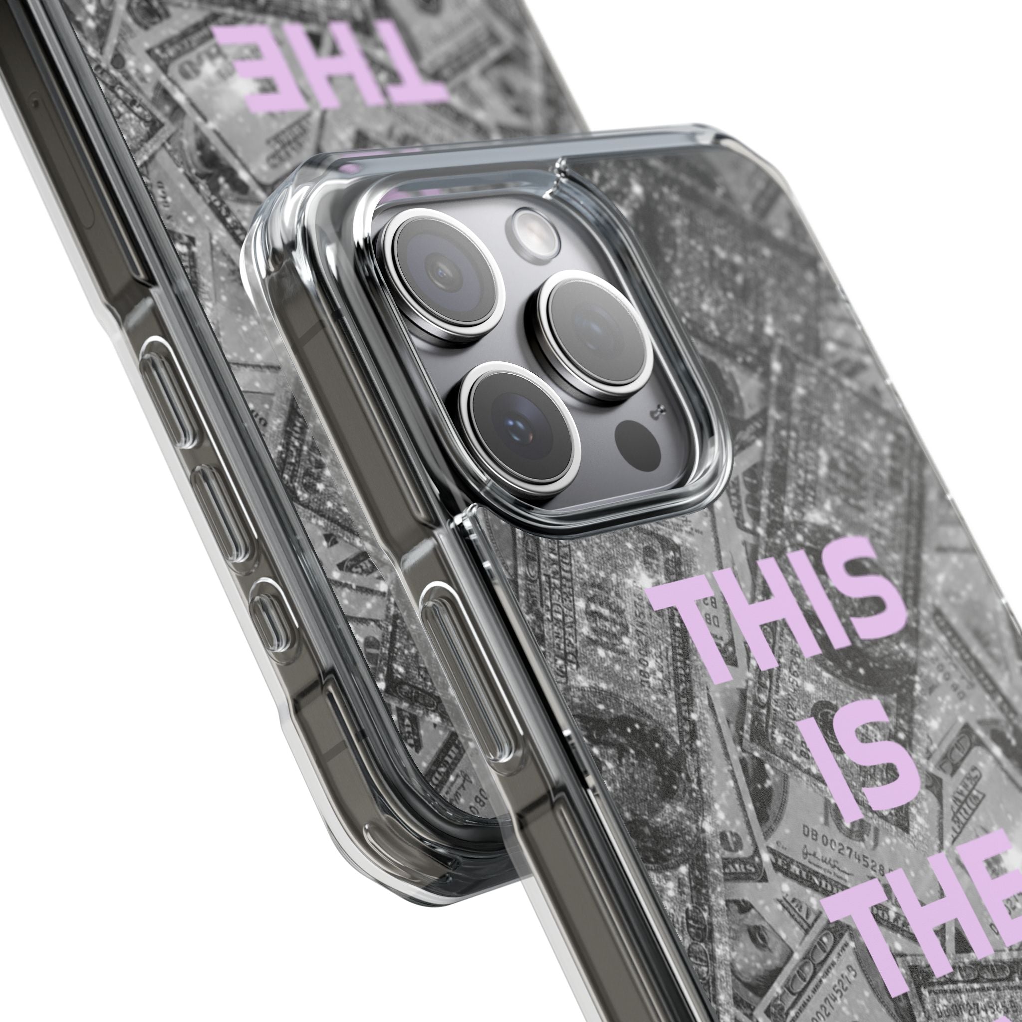 Money Phone Magnetic Clear Case