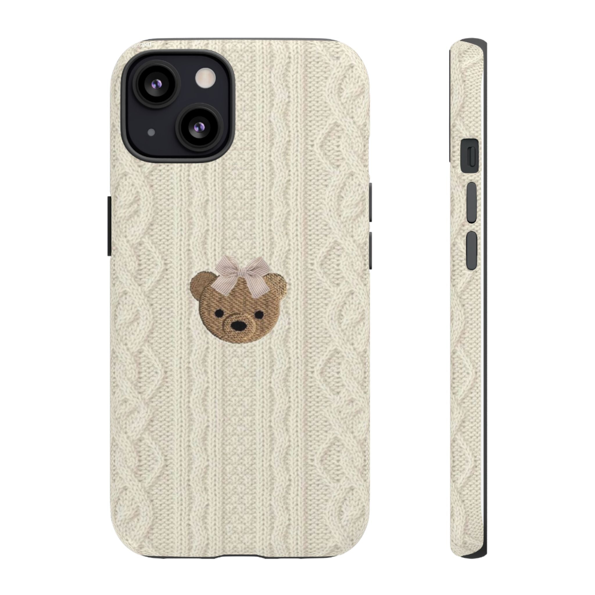 Knitted Teddy Bear Case