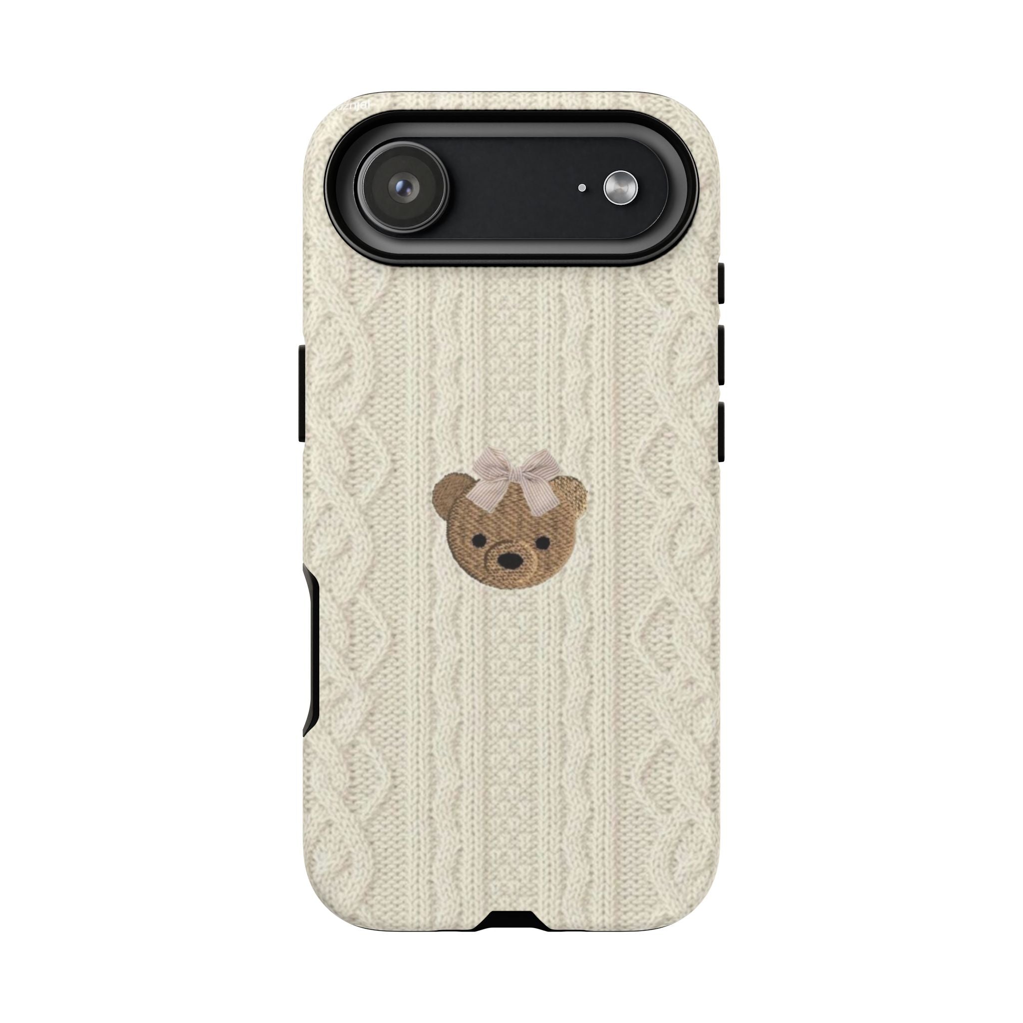 Knitted Teddy Bear Case