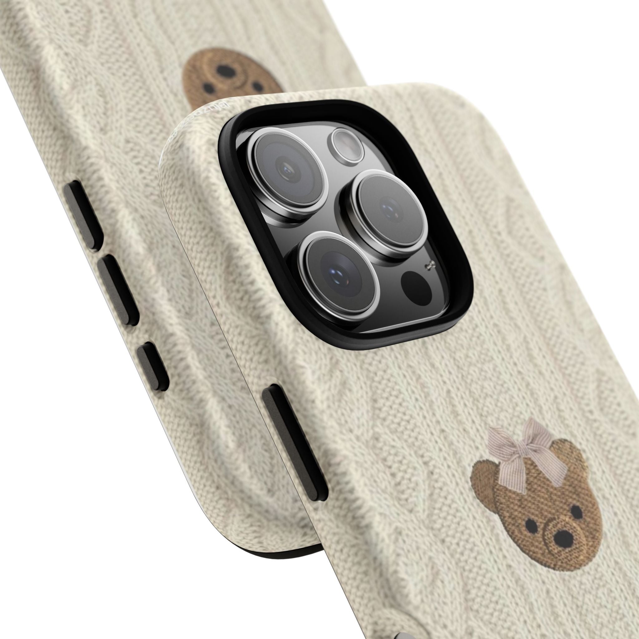 Knitted Teddy Bear Case