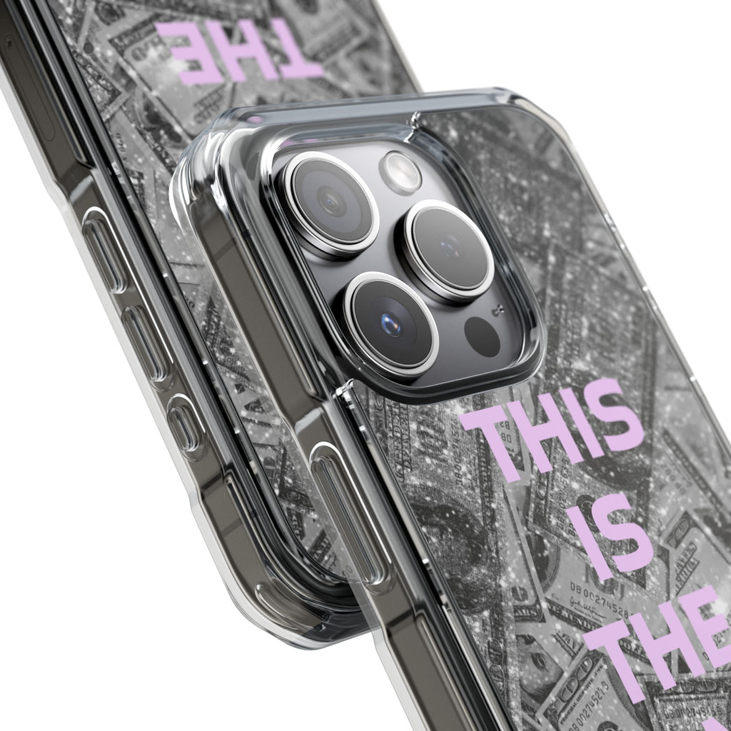 Money Phone Magnetic Clear Case