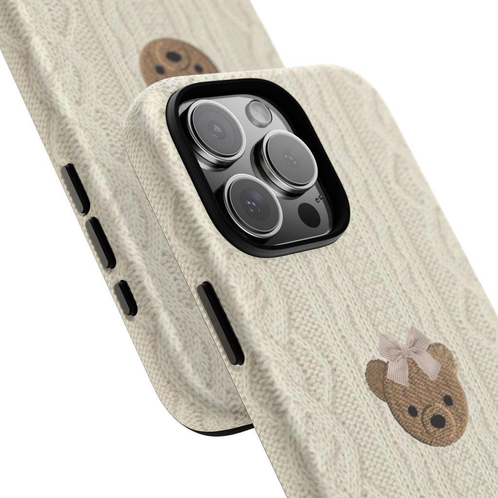 Knitted Teddy Bear Case
