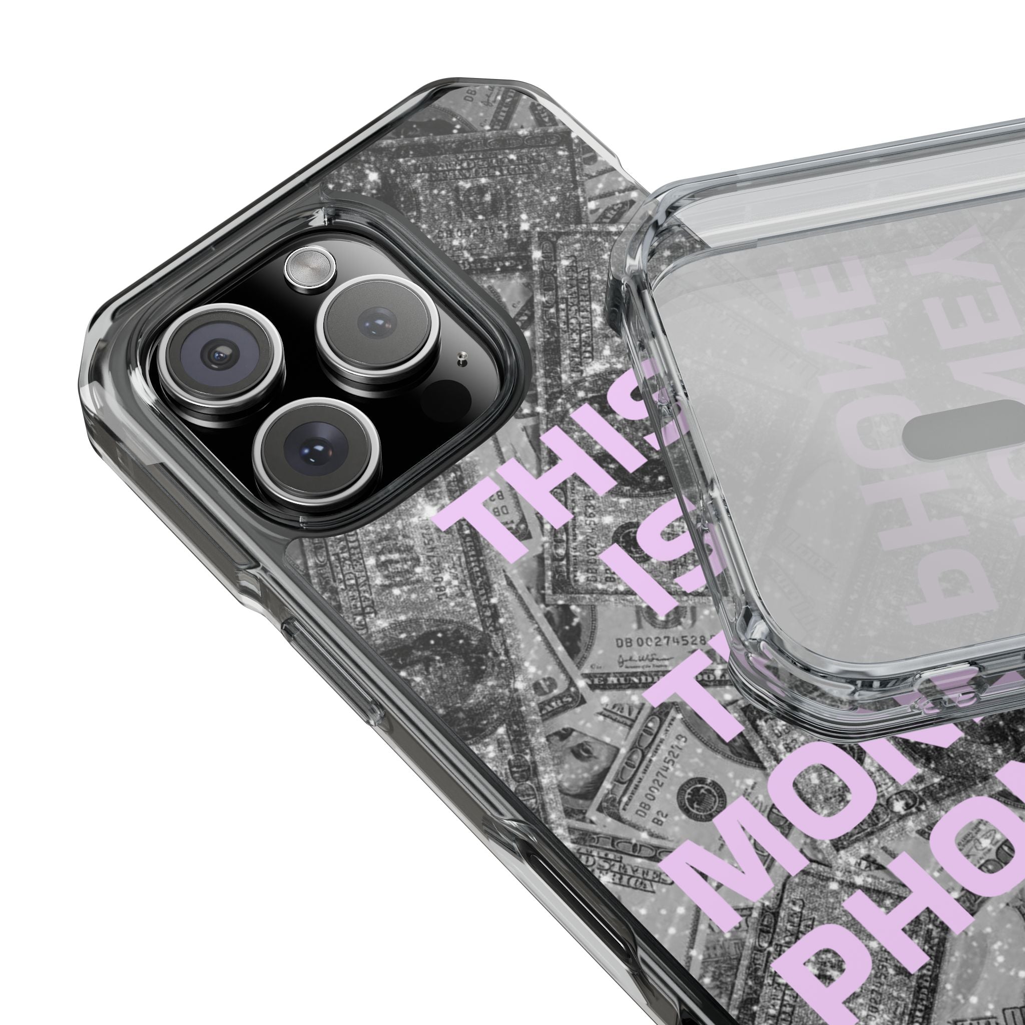 Money Phone Magnetic Clear Case