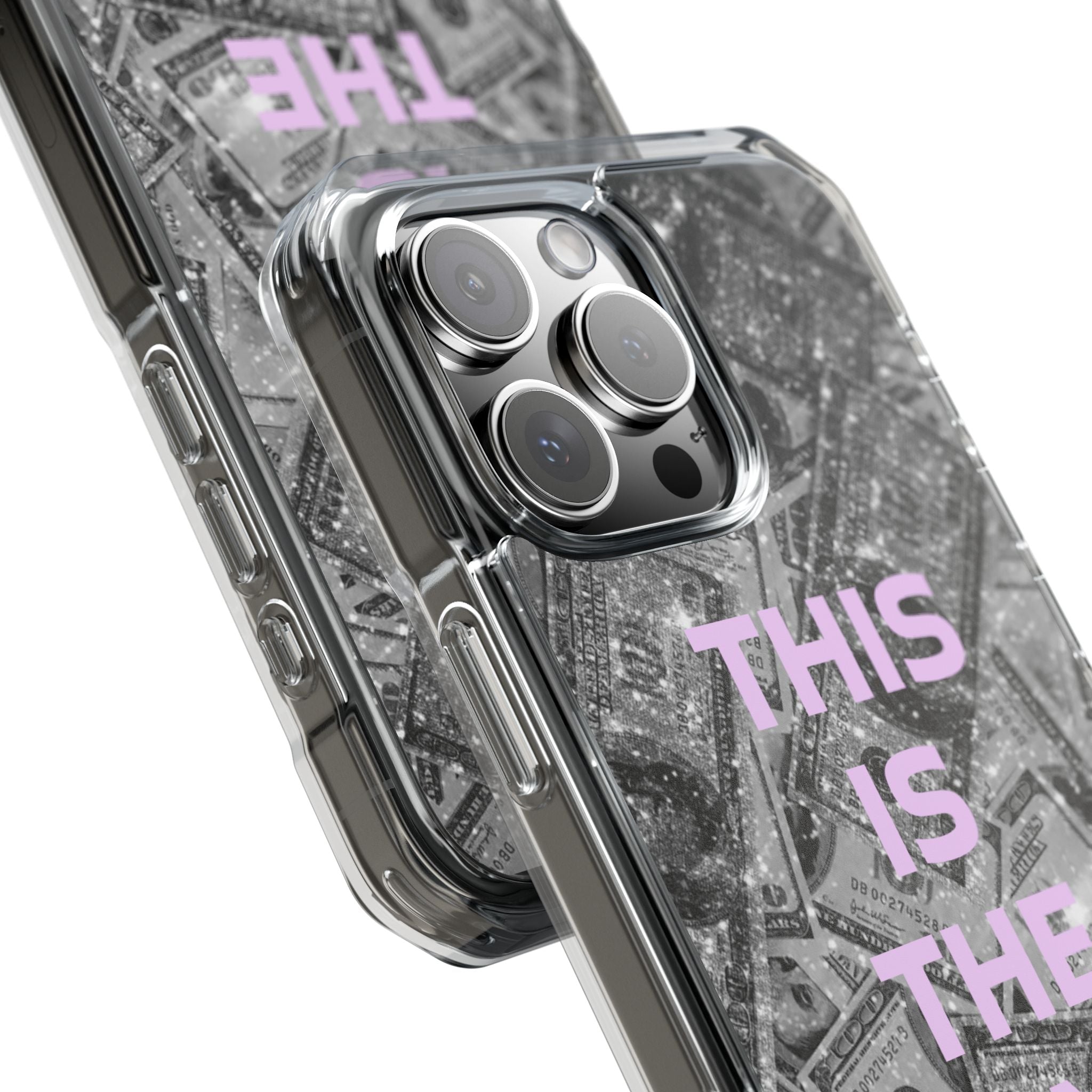 Money Phone Magnetic Clear Case