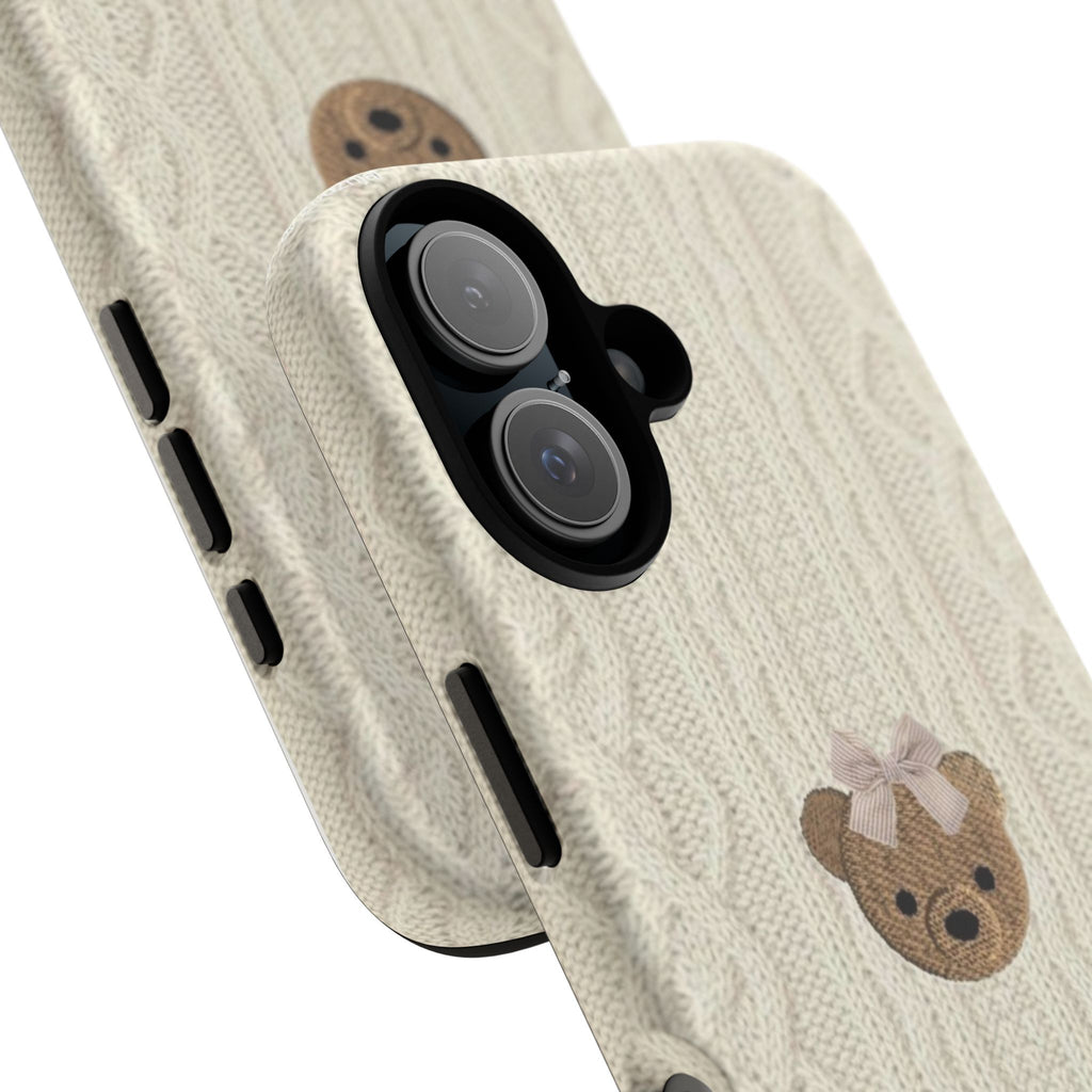 Knitted Teddy Bear Case