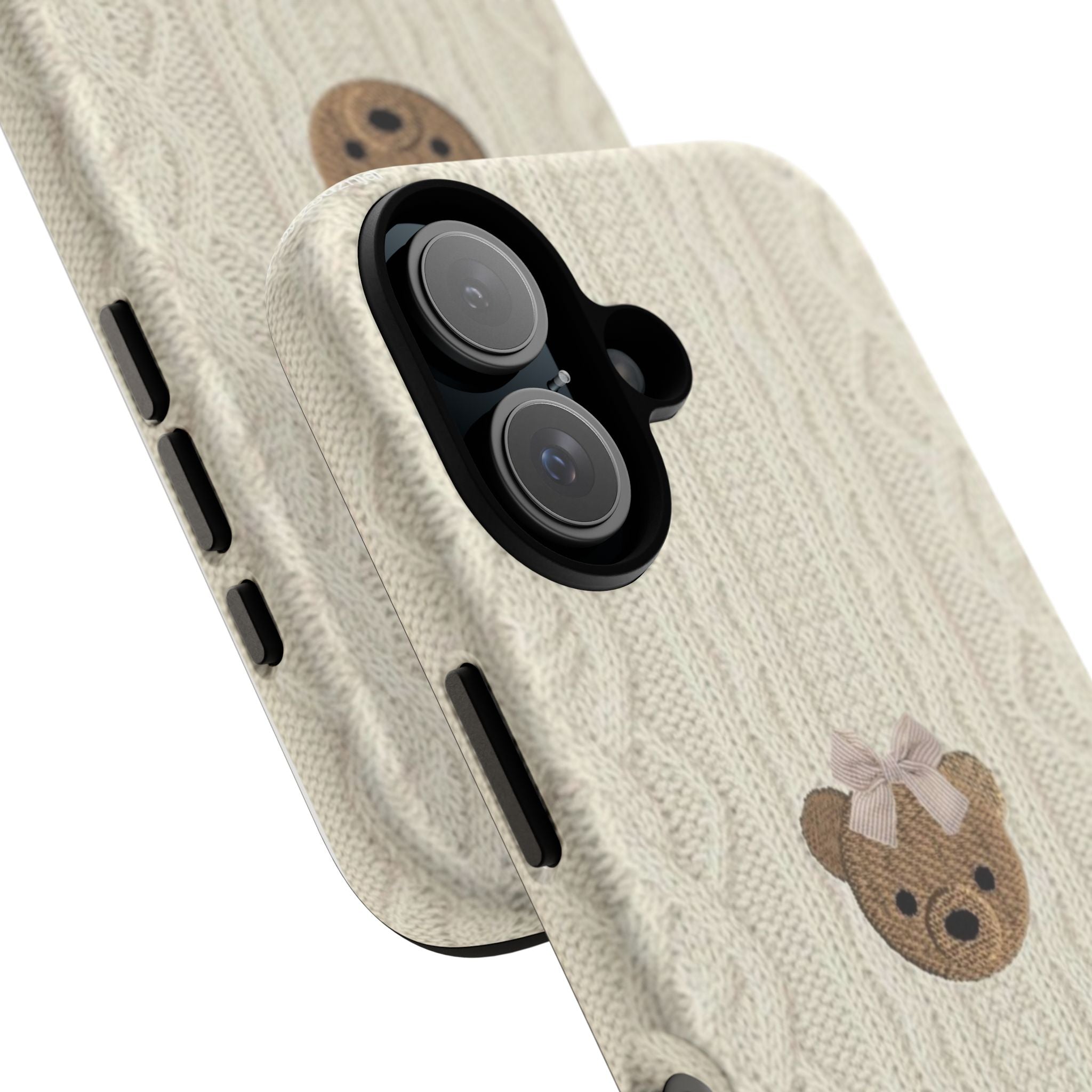 Knitted Teddy Bear Case